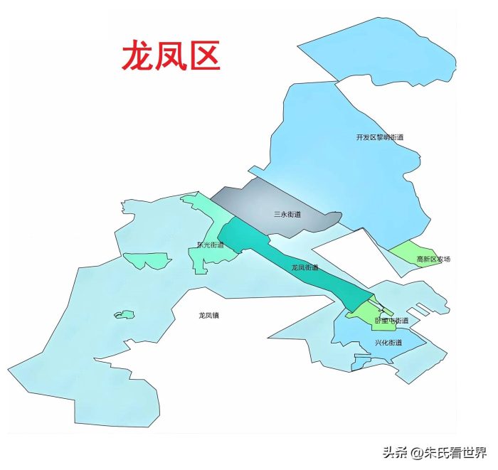 黑龙江省大庆市9县(区)概况-1