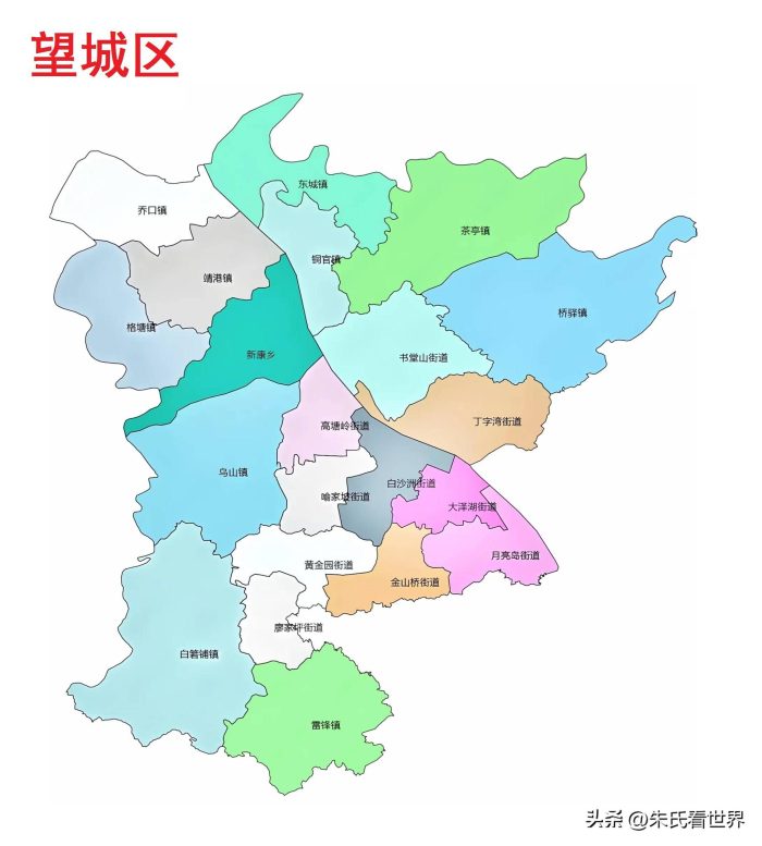 湖南省长沙市9县(市、区)概况-1