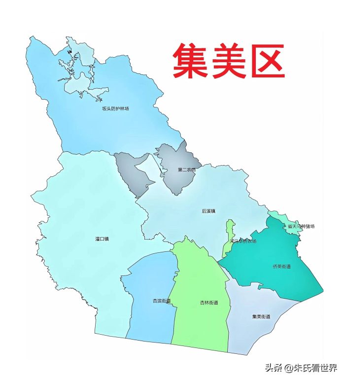 福建省厦门市6区概况-1