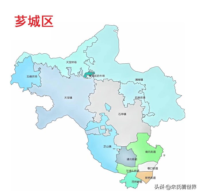 福建省漳州市11县(区)概况-1