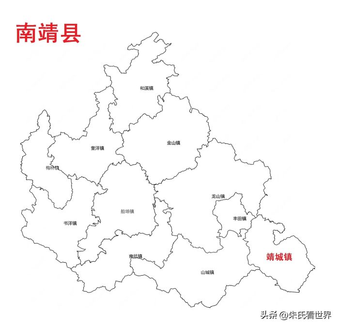 福建省漳州市11县(区)概况-1