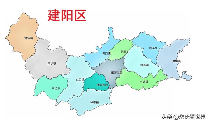 福建省南平市10县(市、区)概况-1