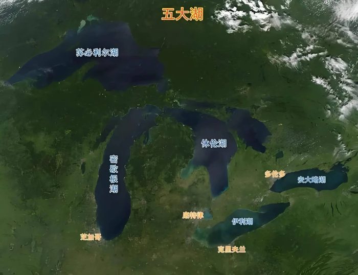 世界上最大的淡水湖是什么湖？盘点地球上面积最大的十个淡水湖-1