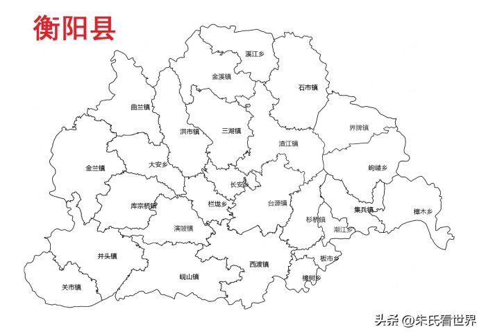 湖南省衡阳市12县(市、区)概况-1