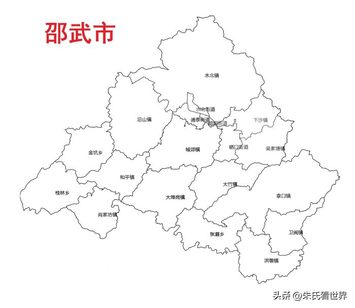 福建省南平市10县(市、区)概况-1