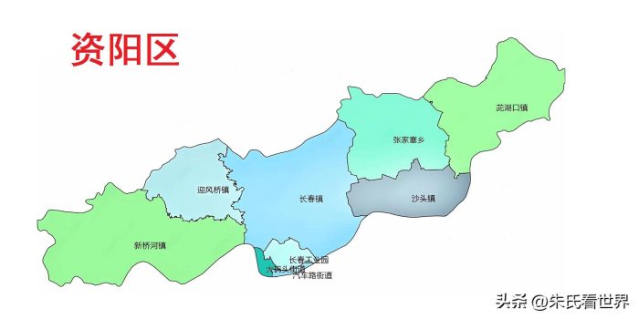 湖南省益阳市6县(市、区)概况-1