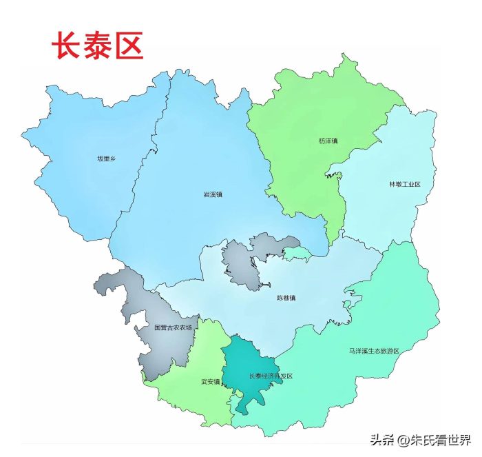 福建省漳州市11县(区)概况-1