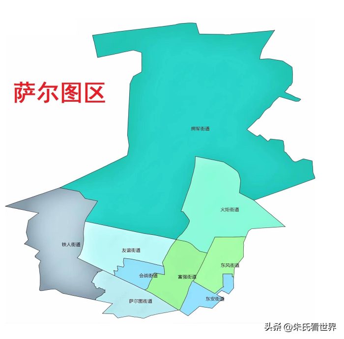 黑龙江省大庆市9县(区)概况-1