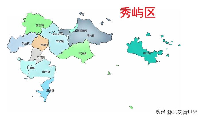福建省莆田市5县(区)概况-1