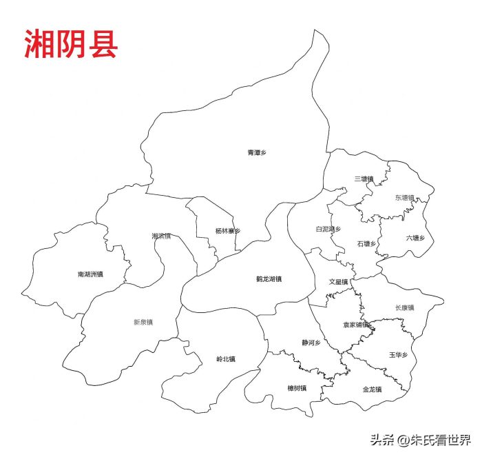 湖南省岳阳市9县(市、区)概况-1