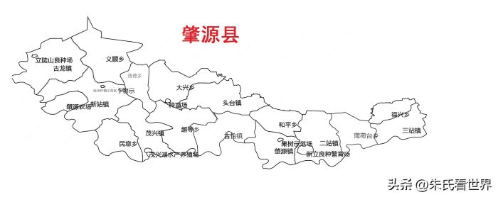 黑龙江省大庆市9县(区)概况-1