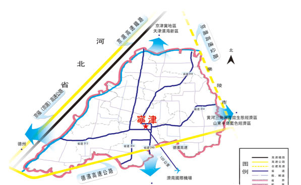 中国县城概况：宁津——和宁古域，文商要津！-1
