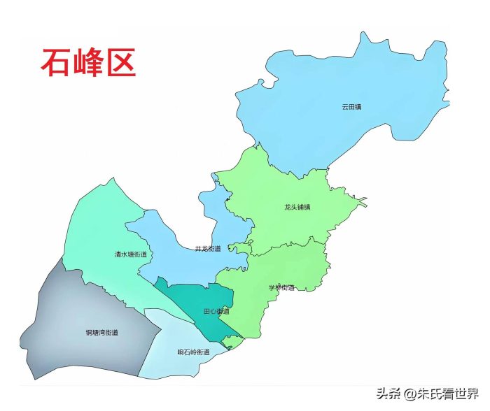 湖南省株洲市9县(市、区)概况-1