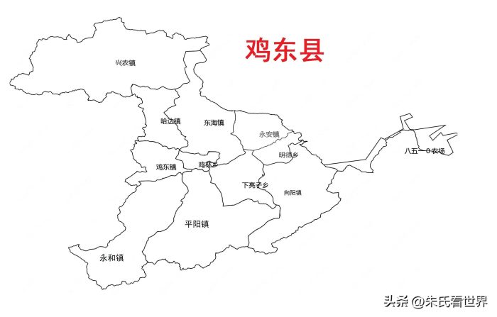 黑龙江省鸡西市9县(市、区)概况-1