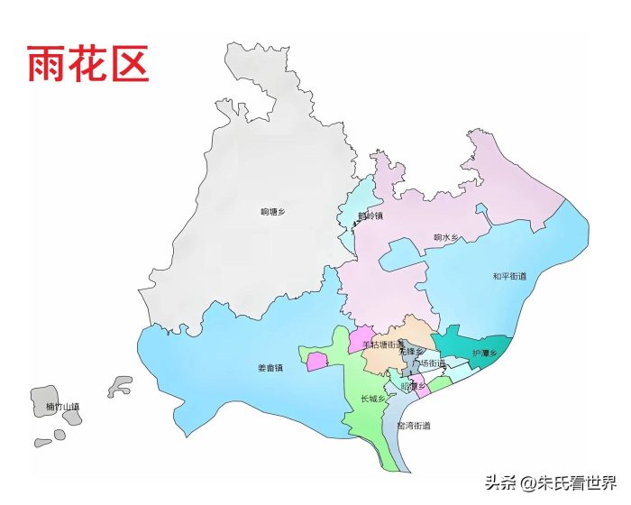 湖南省湘潭市5县(市、区)概况-1