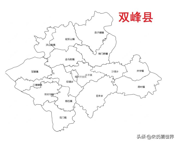 湖南省娄底市5县(市、区)概况-1