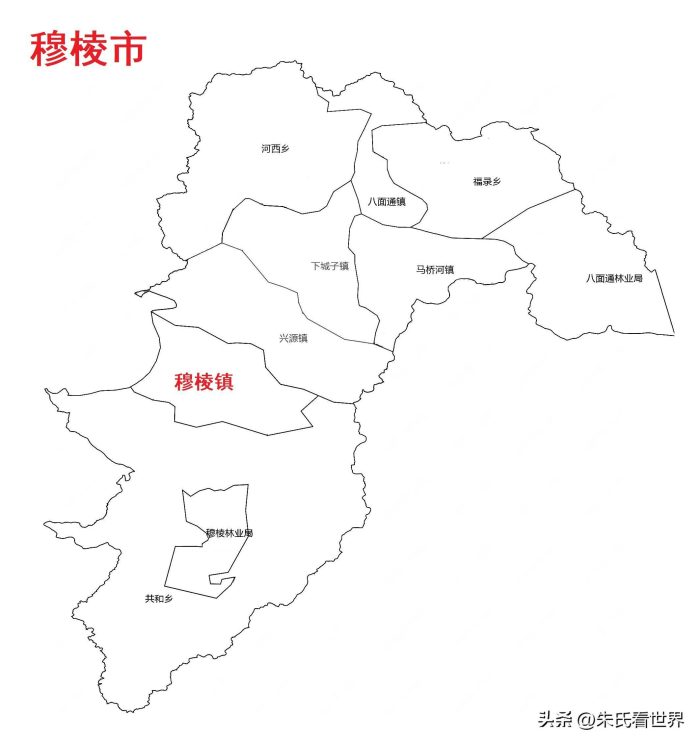 黑龙江省牡丹江市10县(市、区)概况-1