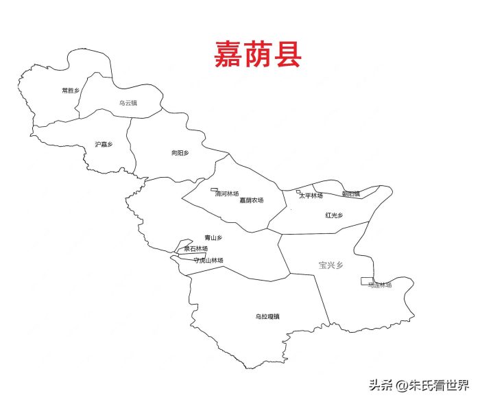 黑龙江省伊春市10县(市、区)概况-1