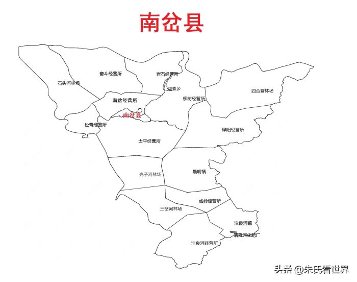黑龙江省伊春市10县(市、区)概况-1