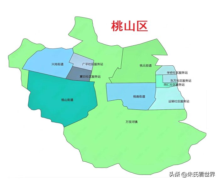 黑龙江省七台河市4区(县)概况-1
