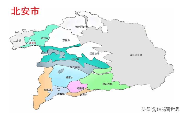 黑龙江省黑河市6县(市、区)概况-1