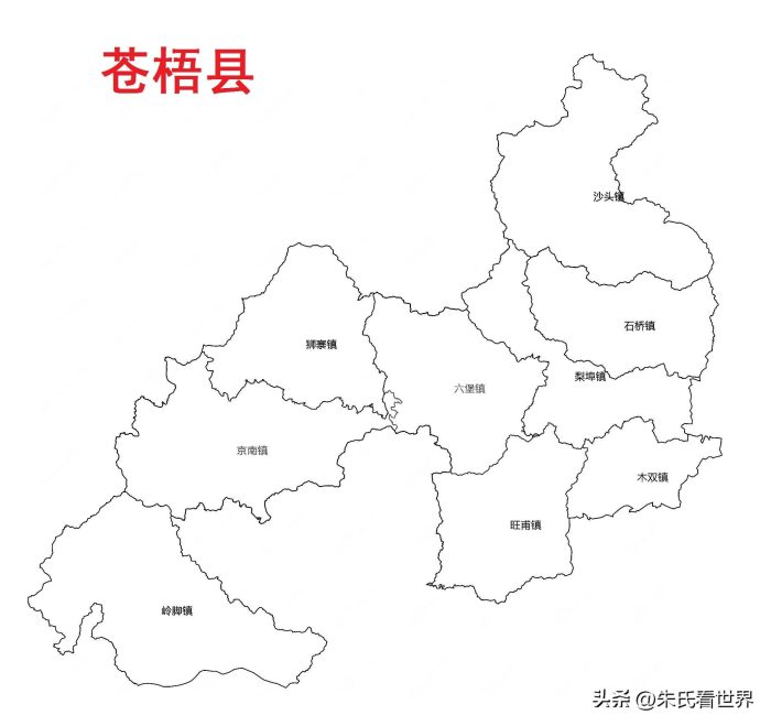 广西梧州市7县(市、区)概况-1