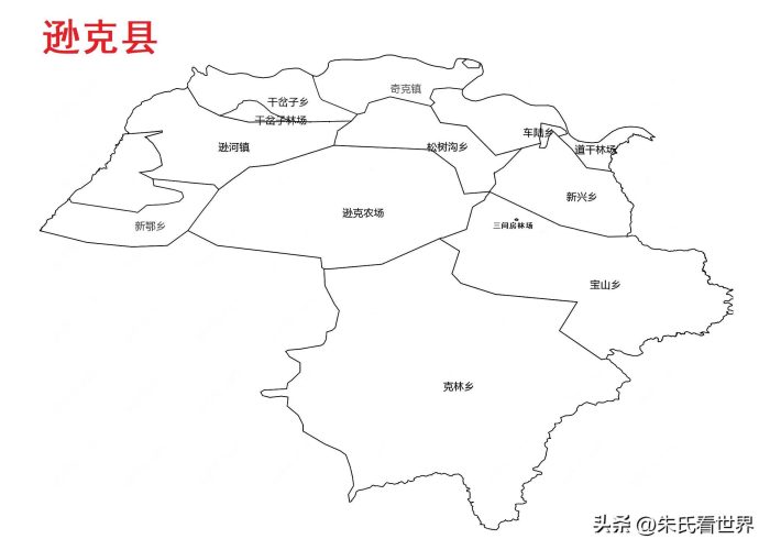 黑龙江省黑河市6县(市、区)概况-1