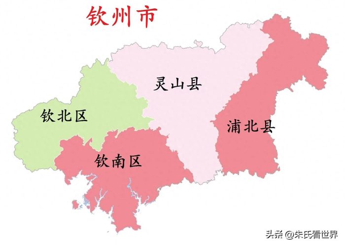 广西钦州市4县(区)概况-1
