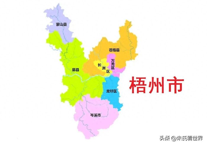 广西梧州市7县(市、区)概况-1