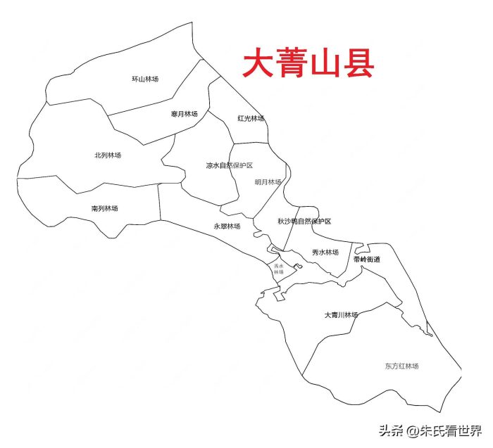 黑龙江省伊春市10县(市、区)概况-1