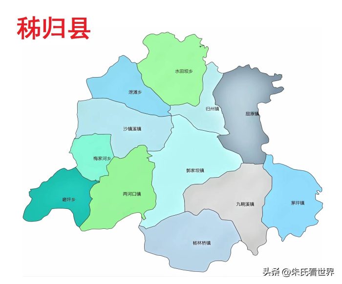 湖北省宜昌市13县(市、区)概况-1
