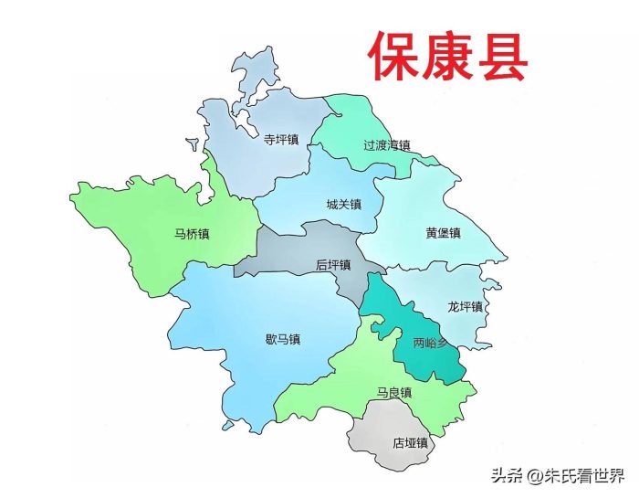 湖北省襄阳市9县(市、区)概况-1