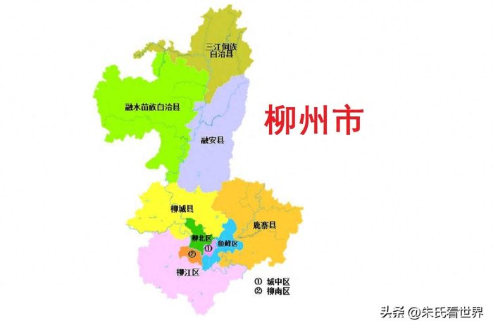 广西柳州市10县(区)概况-1