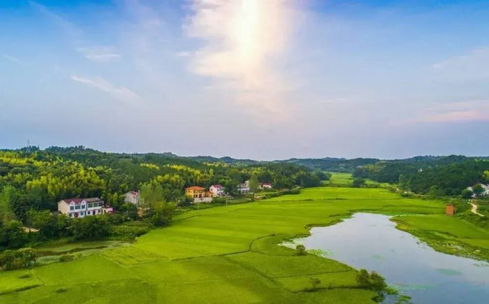 中国市辖区概况:裕安——绿水青山，红源裕安！-1