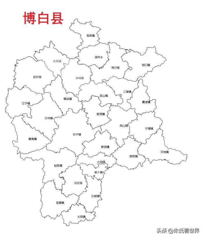 广西玉林市7县(市、区)概况-1