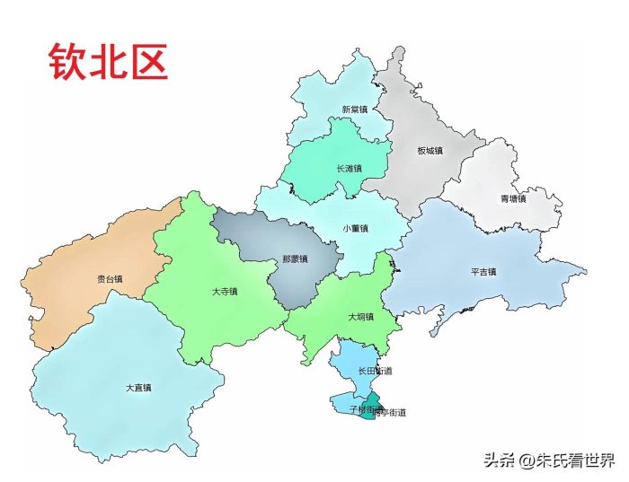 广西钦州市4县(区)概况-1