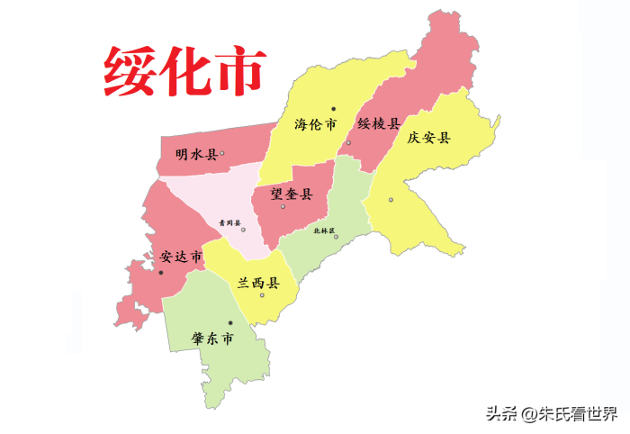 黑龙江省绥化市10县(市、区)概况-1