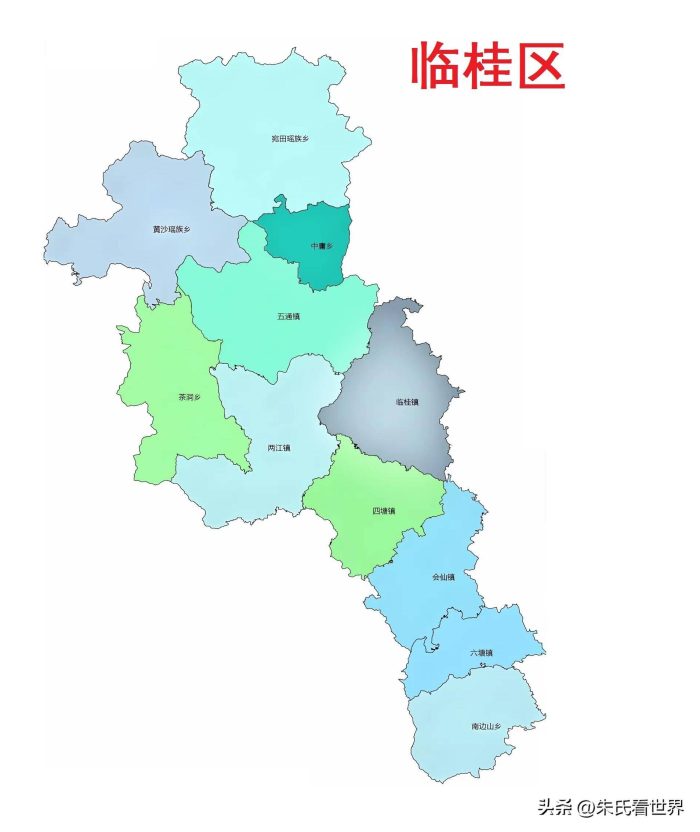 广西桂林市17县(市、区)概况-1