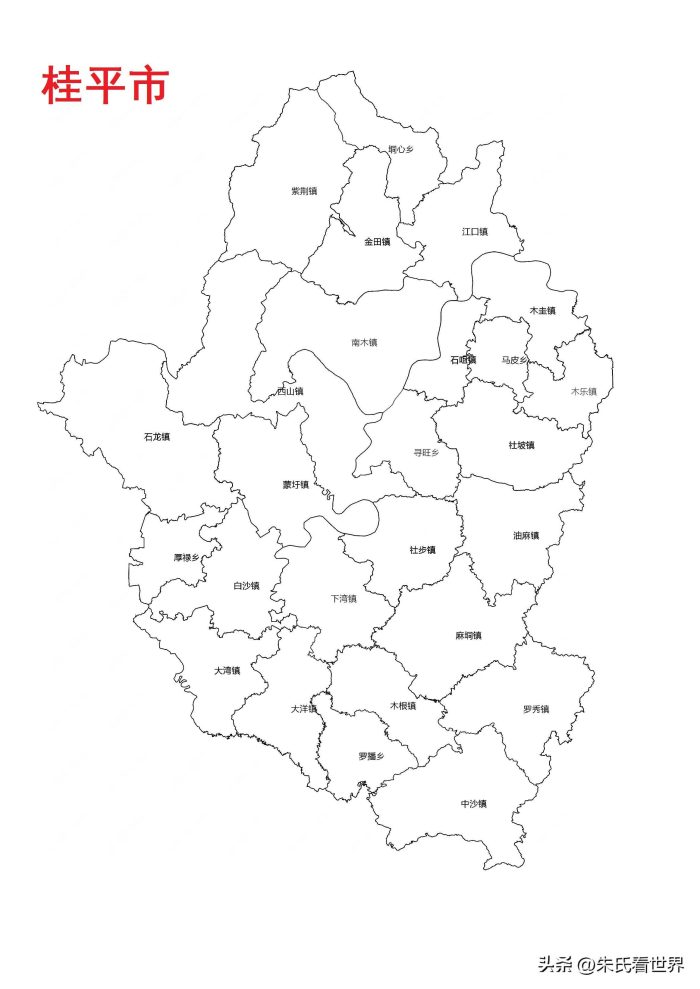 广西贵港市5县(市、区)概况-1