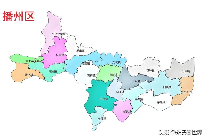 贵州省遵义市14县(市、区)概况-1