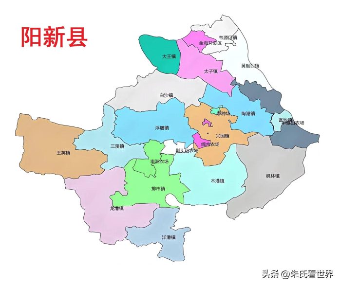 湖北省黄石市6县(市、区)概况-1