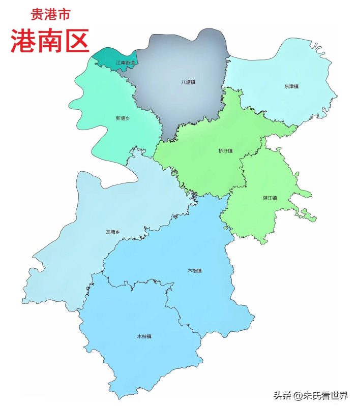 广西贵港市5县(市、区)概况-1