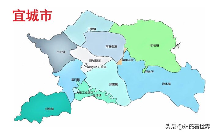湖北省襄阳市9县(市、区)概况-1