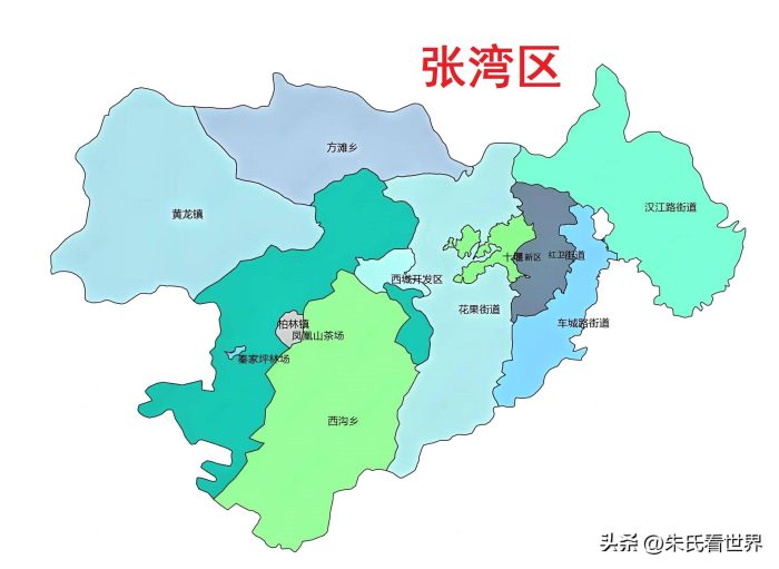 湖北省十堰市8县(市、区)概况-1