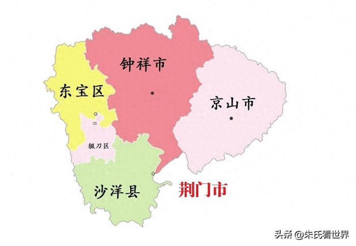 湖北省荆门市5县(市、区)概况-1
