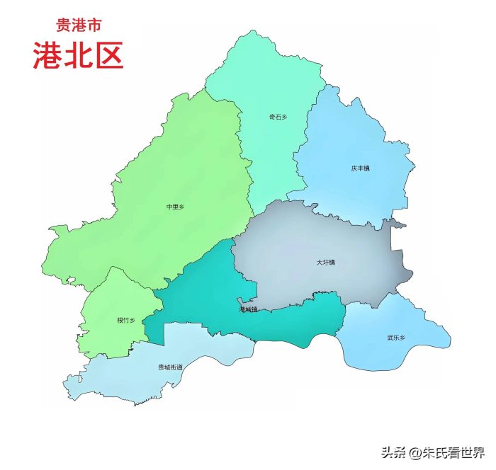 广西贵港市5县(市、区)概况-1