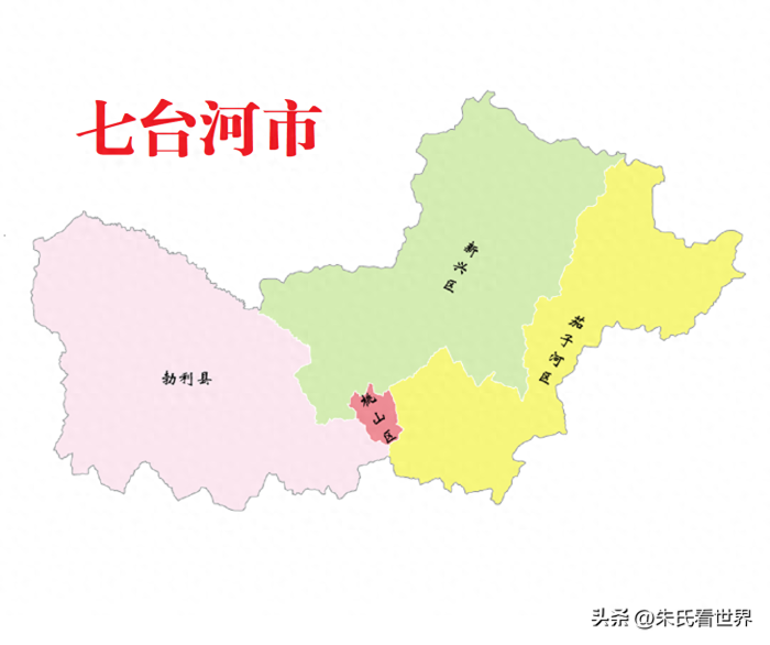黑龙江省七台河市4区(县)概况-1