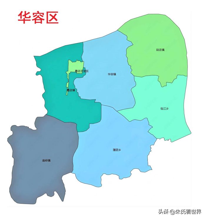 湖北省鄂州市3区概况-1