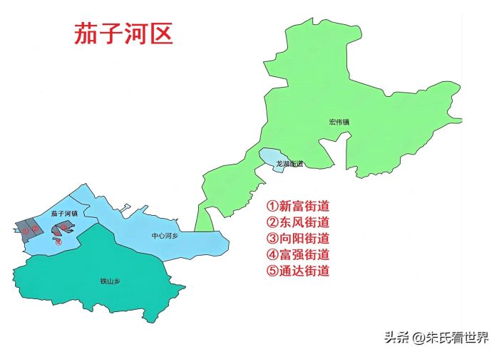 黑龙江省七台河市4区(县)概况-1