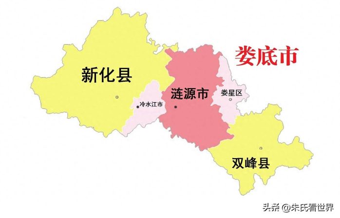 湖南省娄底市5县(市、区)概况-1